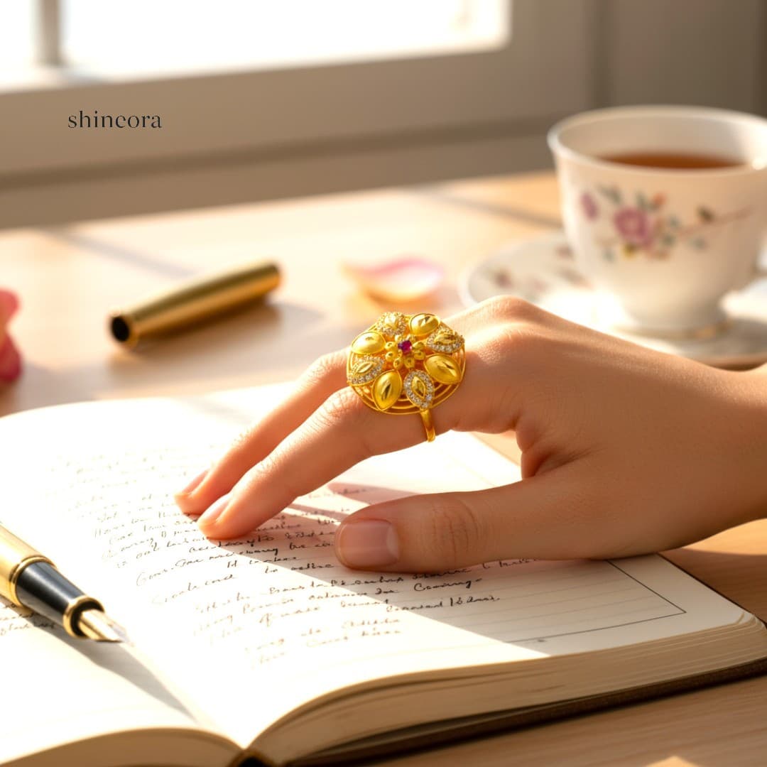 Shineora Jodha Regal Ring